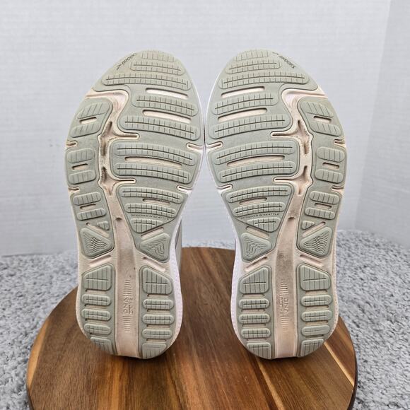 Brooks Womens Ghost Max Wide White Athletic Comfort Gym Road Running Shoe W10 D - Picture 9 of 13